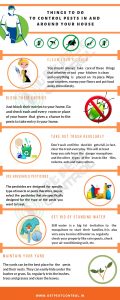 Things to do to control pest infographs